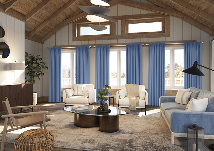 Windermere, Denim - Made to Measure Curtains - Image 7